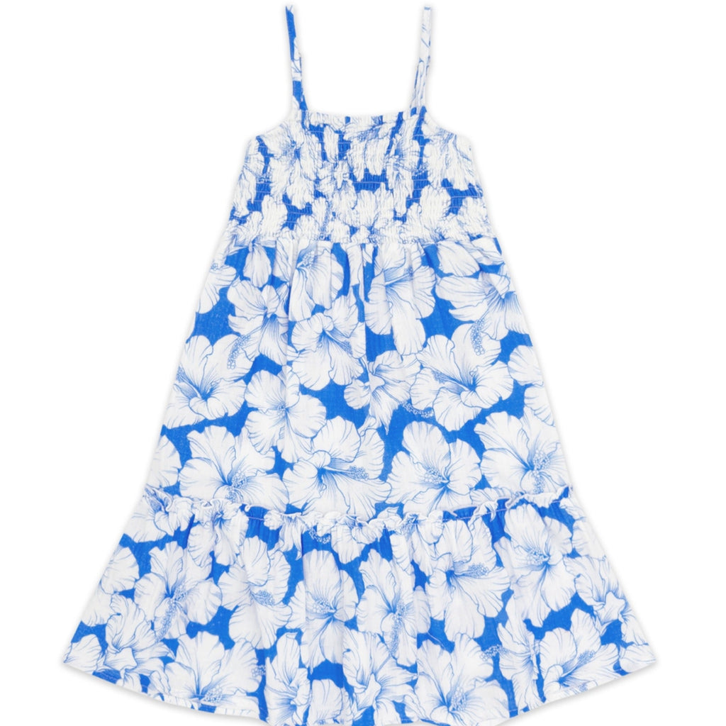 Feather 4 Arrow - Marina Smocked Dress || Marina Blue