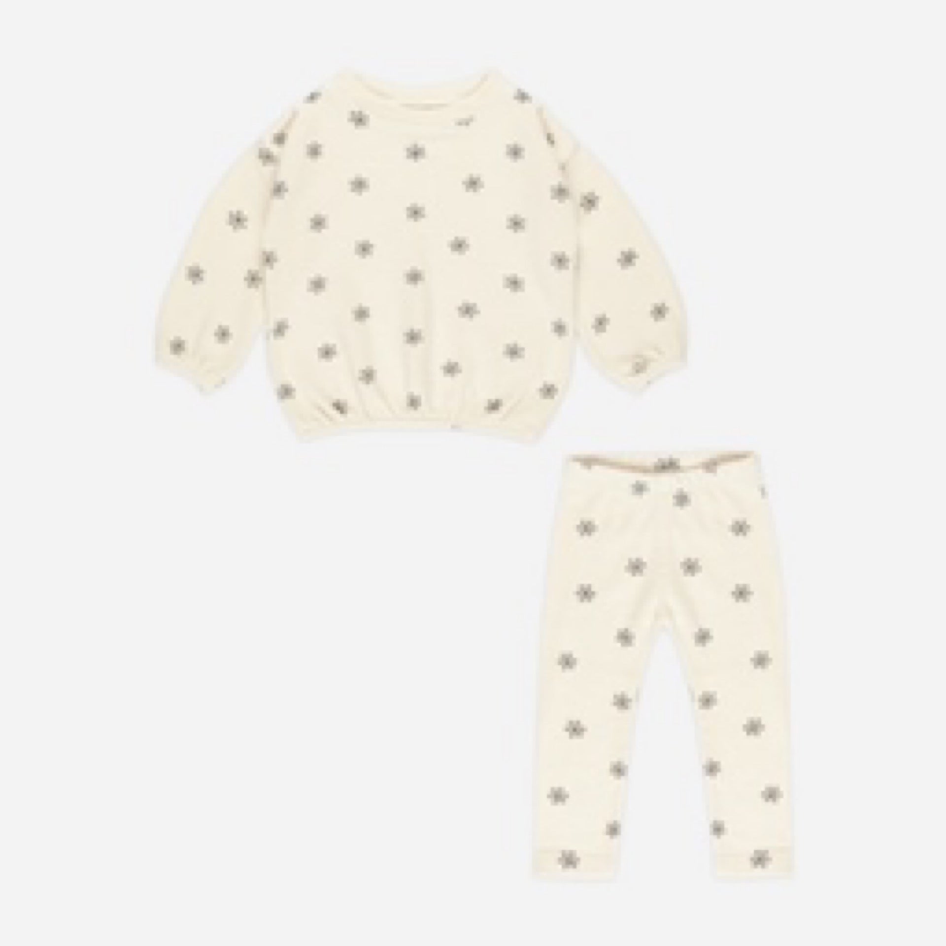 Rylee + Cru - Spongey Knit Set || Daisy