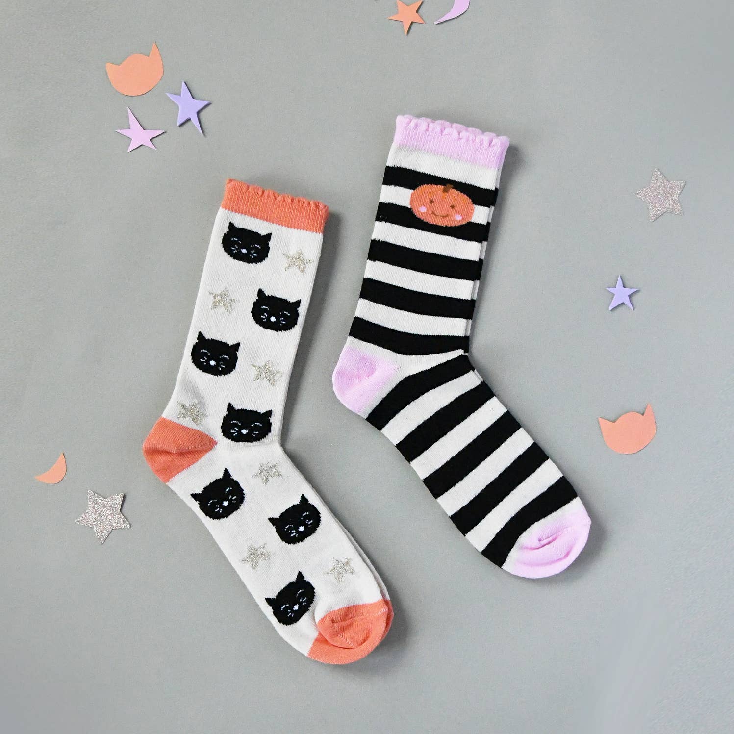 Rockahula Kids - Spooky Halloween 2 Pack Socks (Size 9-12 Junior)