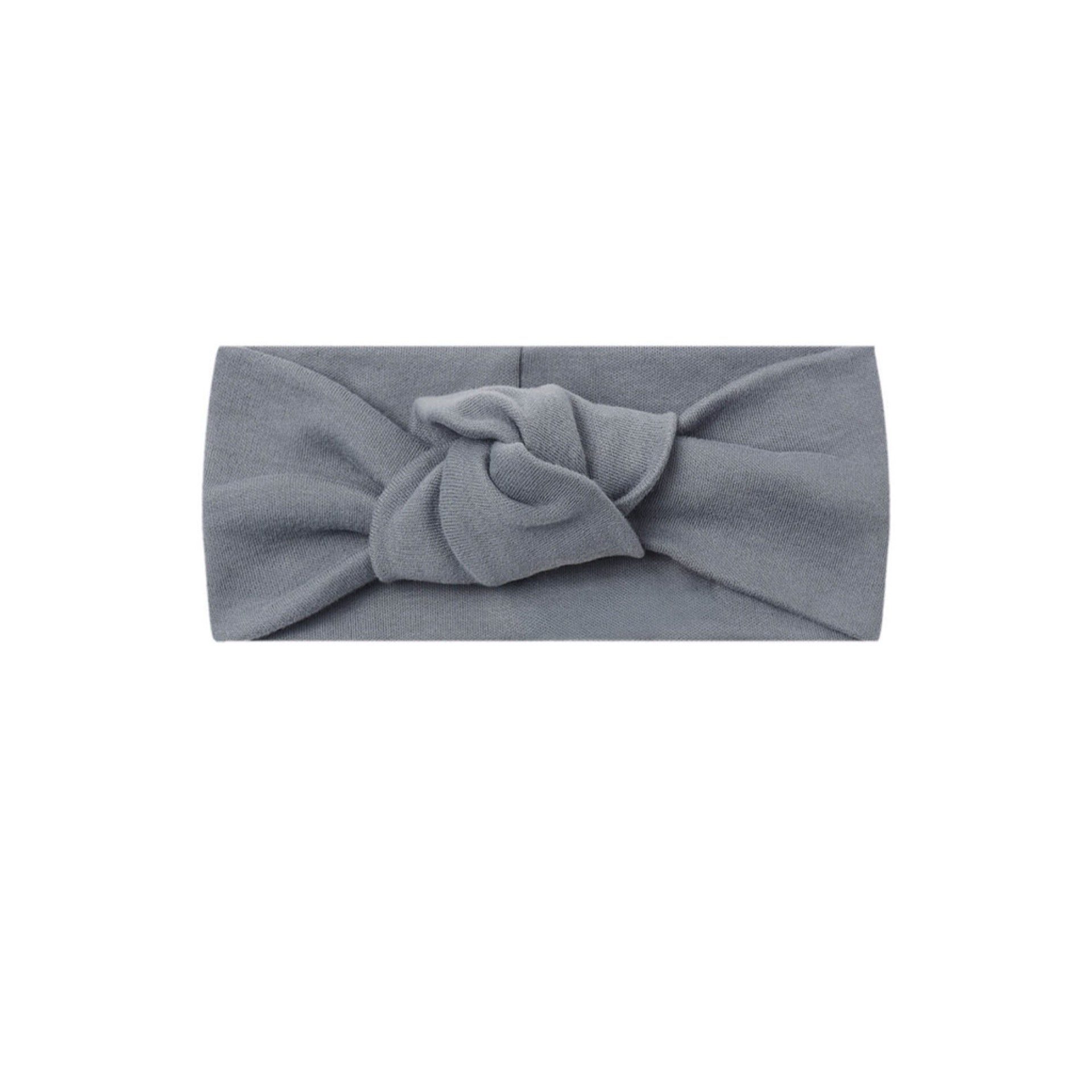Quincy Mae - Knotted Headband || Slate