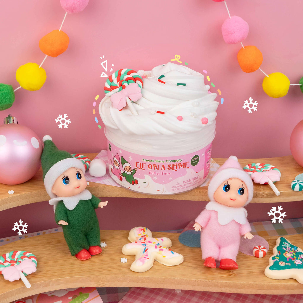 Kawaii Slime Company - Elf on a Slime Butter Signature Dome™ Slime