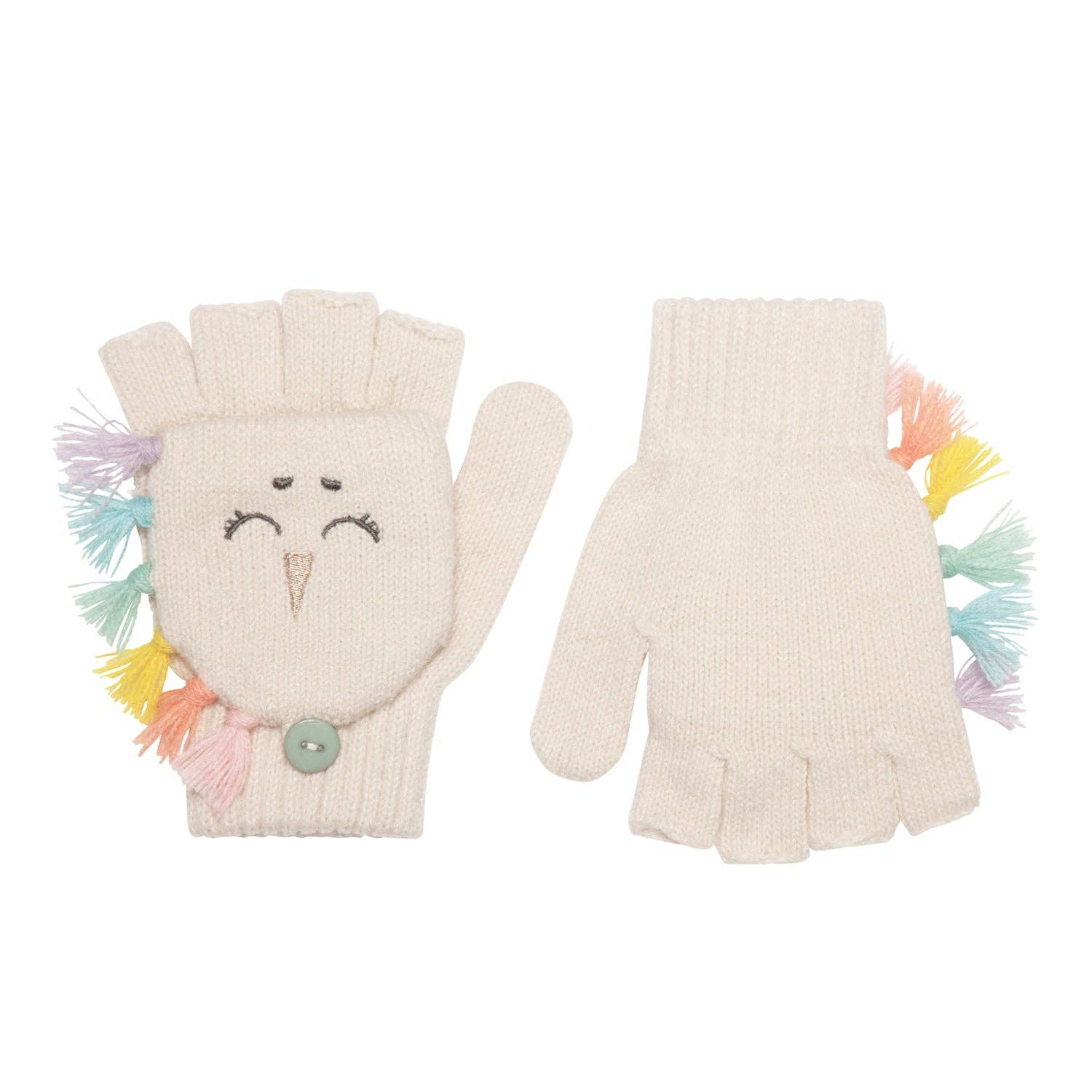 Rockahula Kids - Rainbow Unicorn Knitted Gloves