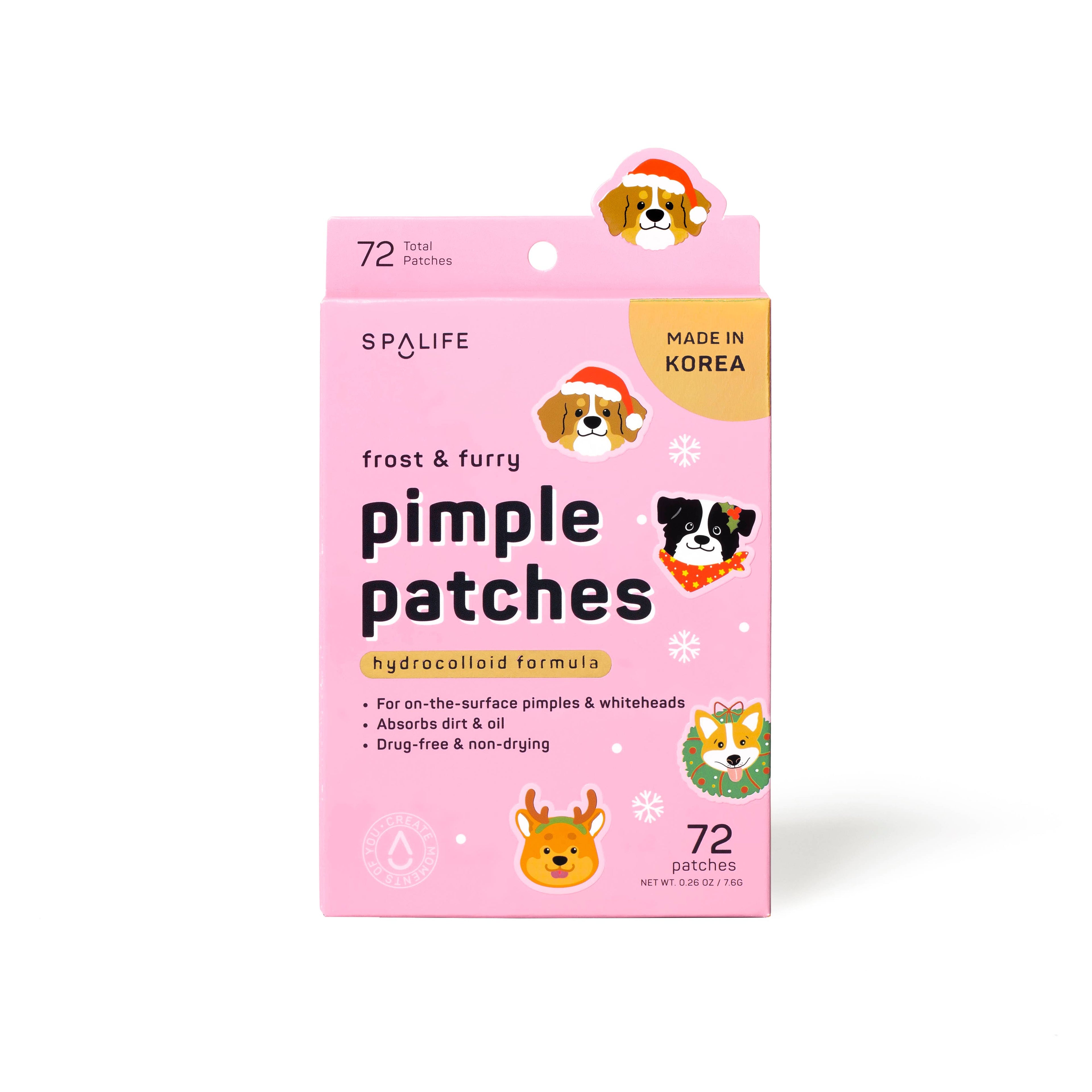 My Spa Life - Christmas Holiday Frosty & Furry Hydrocolloid Pimple Patches