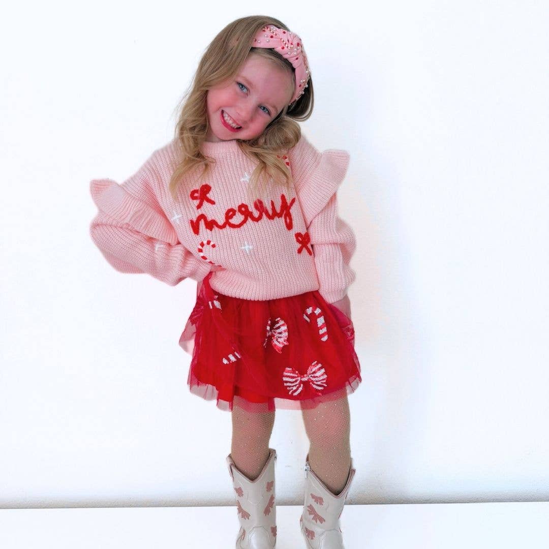 Sweet Wink - Coquette Merry Christmas Knit Sweater