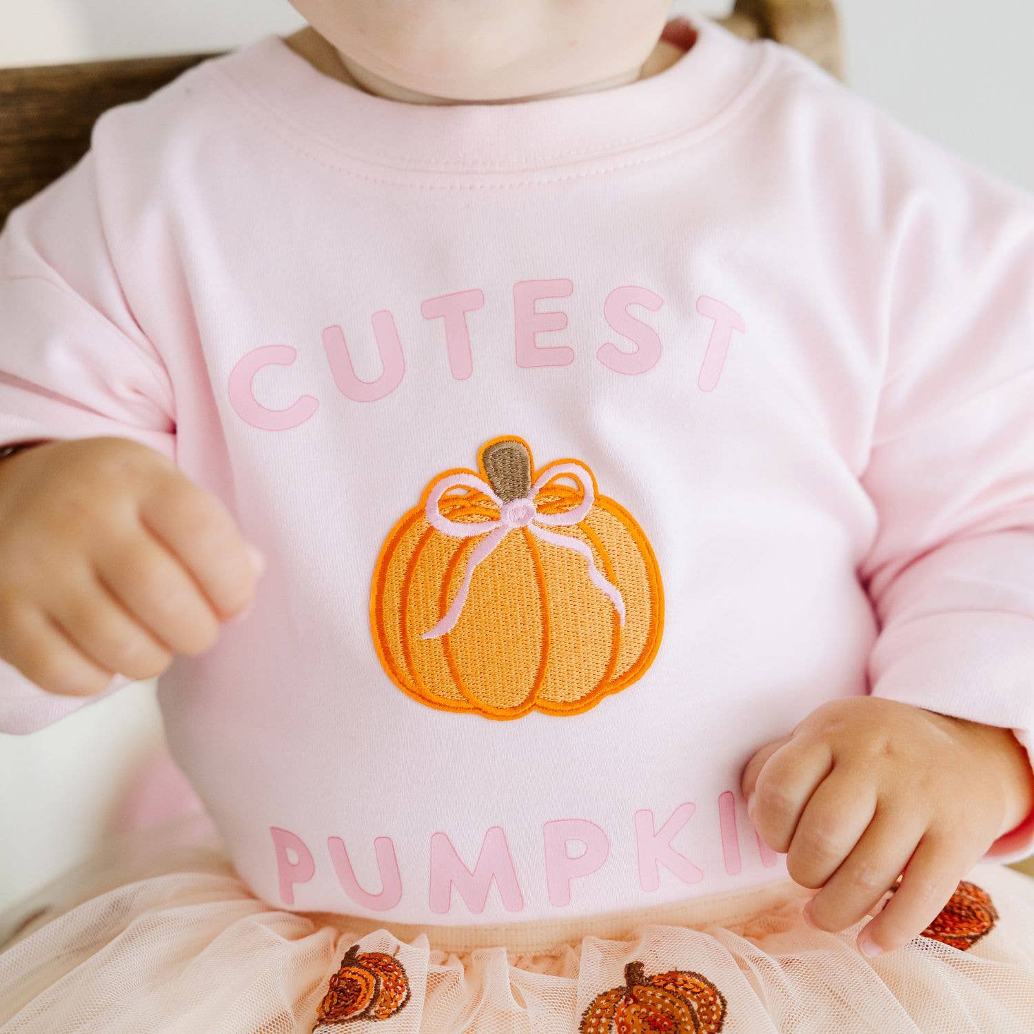 Sweet Wink - Cutest Pumpkin Patch Long Sleeve Romper