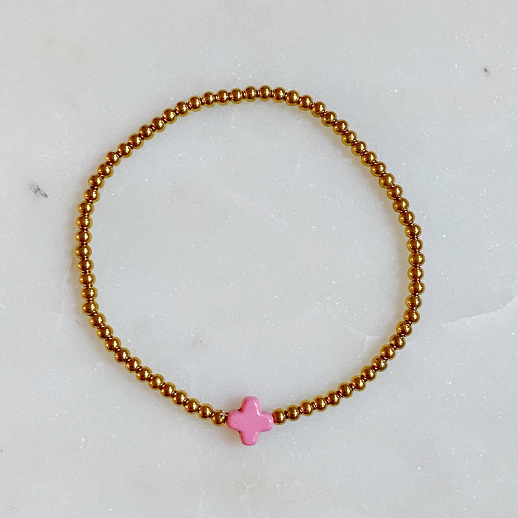 Ellison+Young - So Very Blessed Cross Bracelet