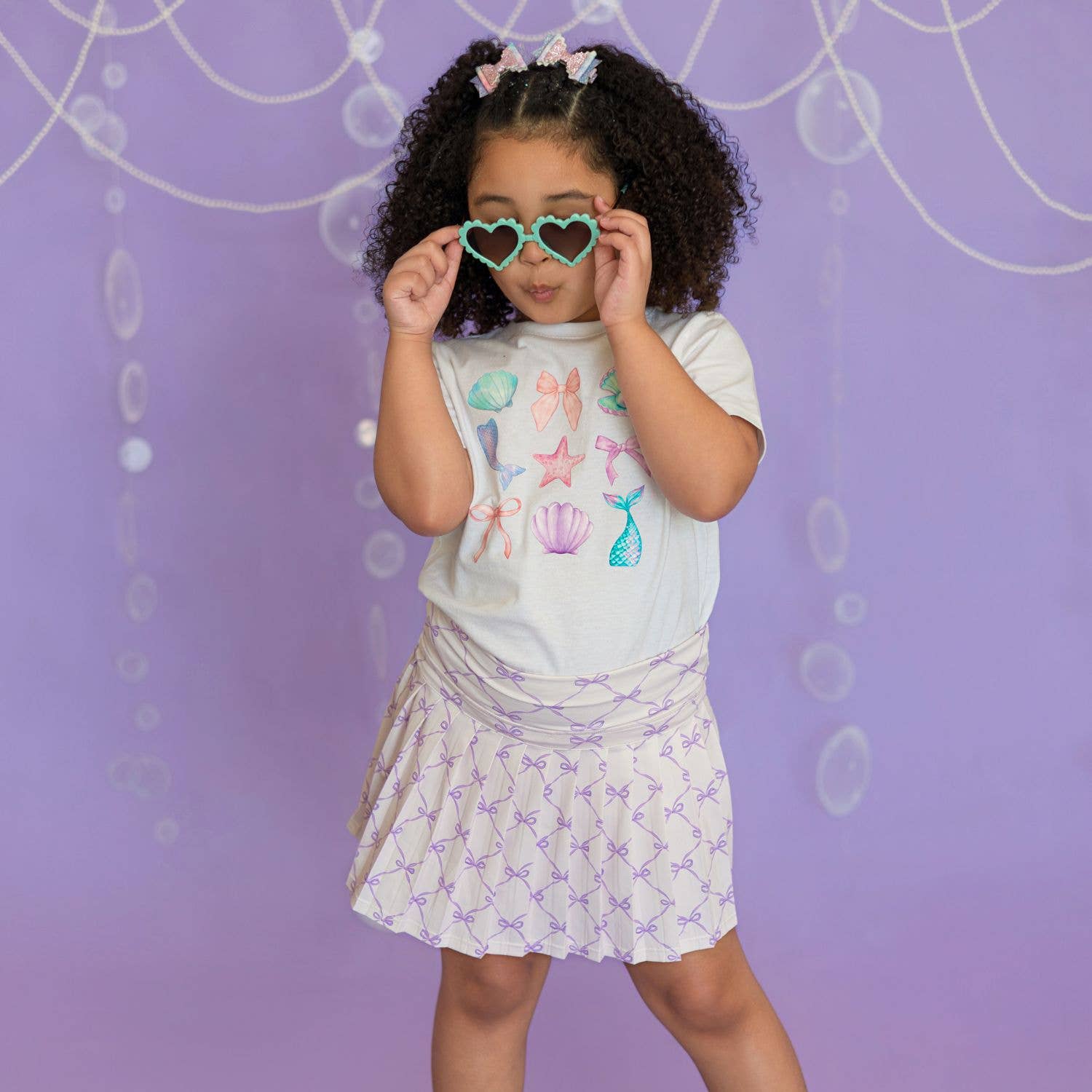 Sweet Wink - Short Sleeve T-Shirt || Mermaid Cutie