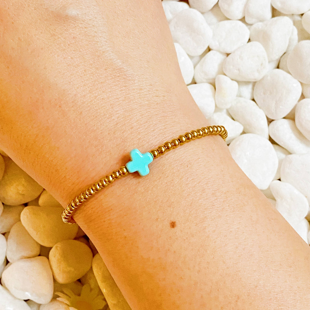 Ellison+Young - So Very Blessed Cross Bracelet