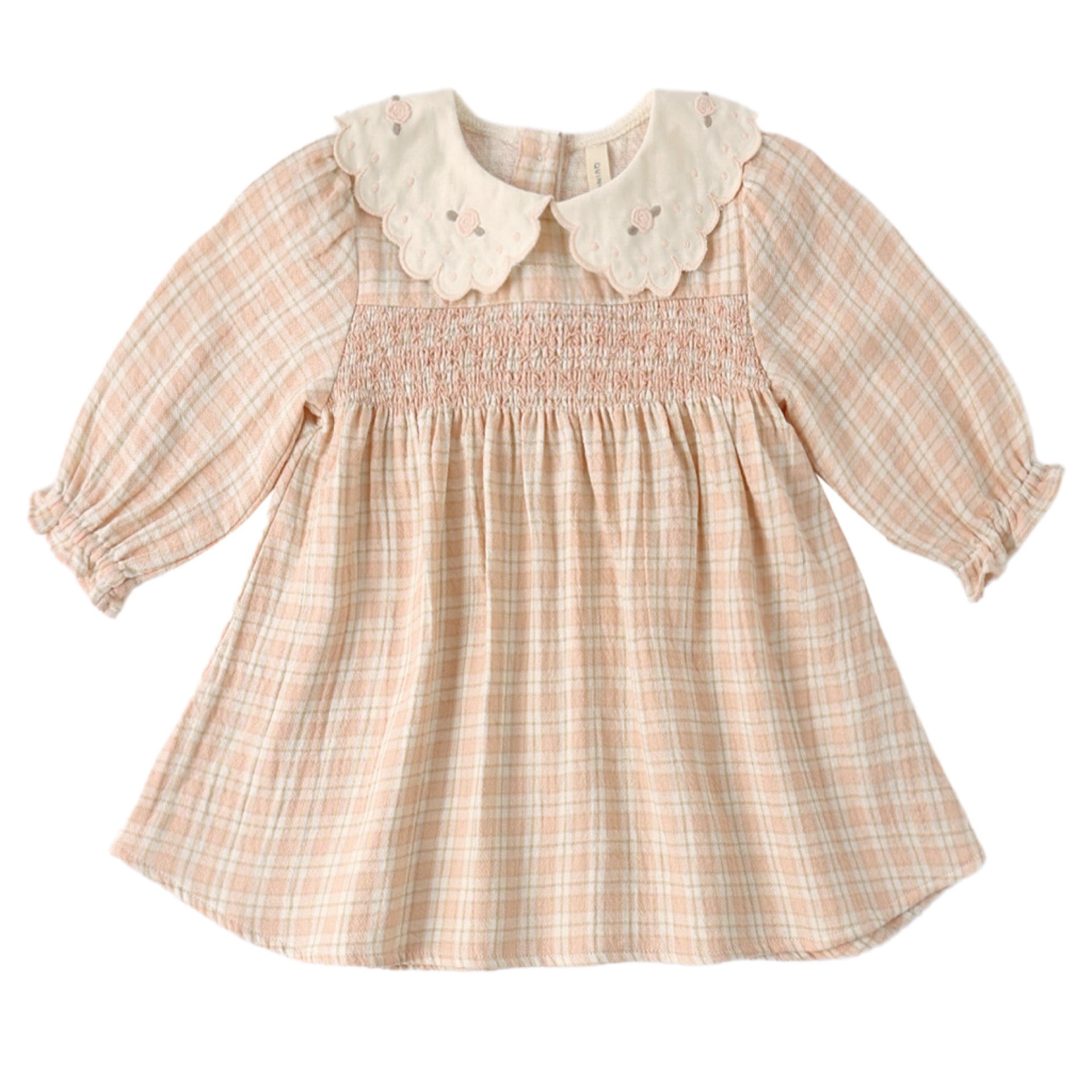 Quincy Mae - Callie Dress || Pink Plaid