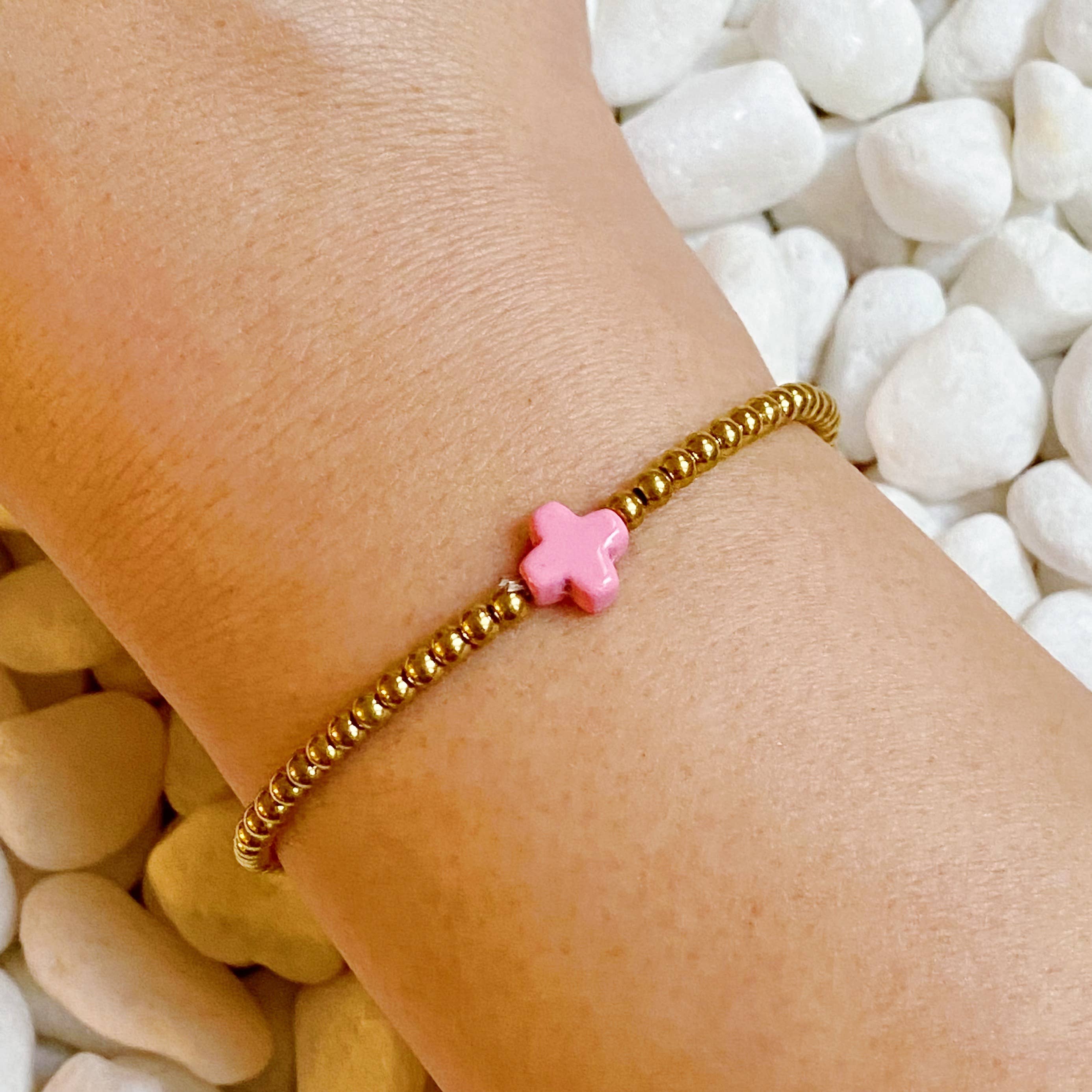 Ellison+Young - So Very Blessed Cross Bracelet