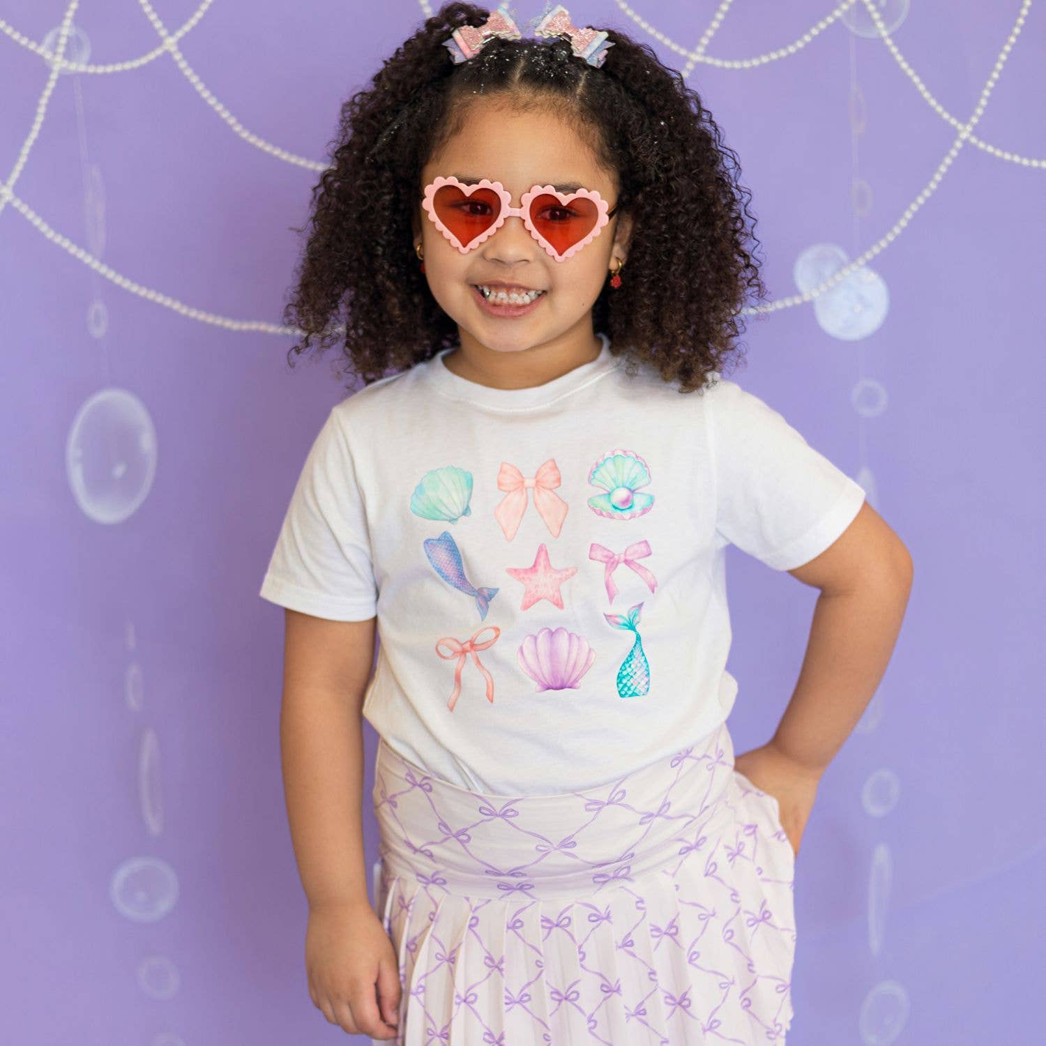Sweet Wink - Short Sleeve T-Shirt || Mermaid Cutie