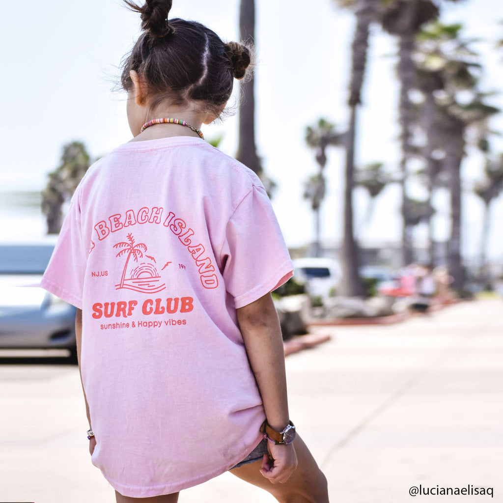 Port 213 - Island T-Shirt || Pink