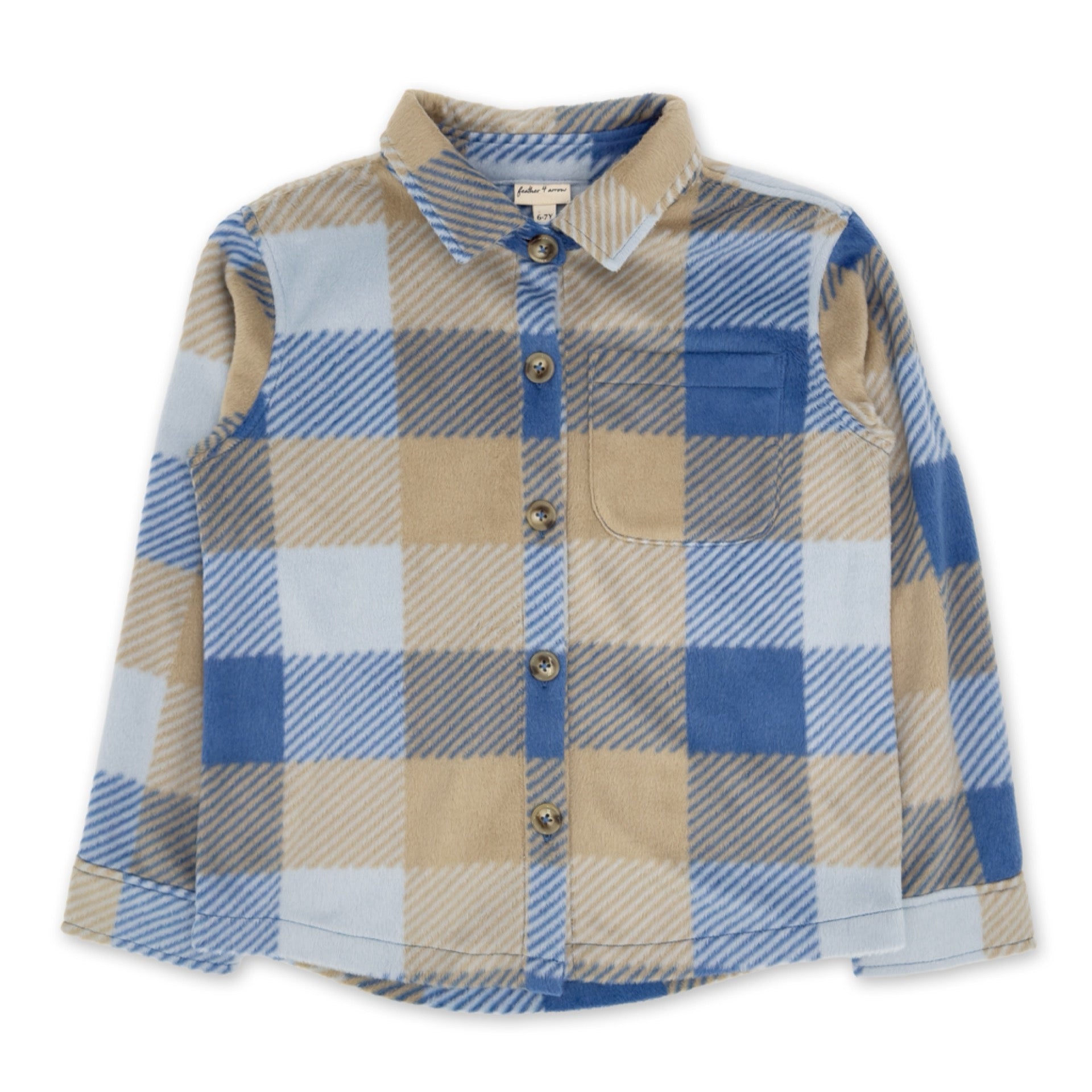 Feather 4 Arrow - Alpine Cozy Shirt || Crown Blue