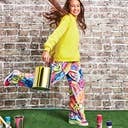 Iscream - Spray Paint Smiles Plush Pants