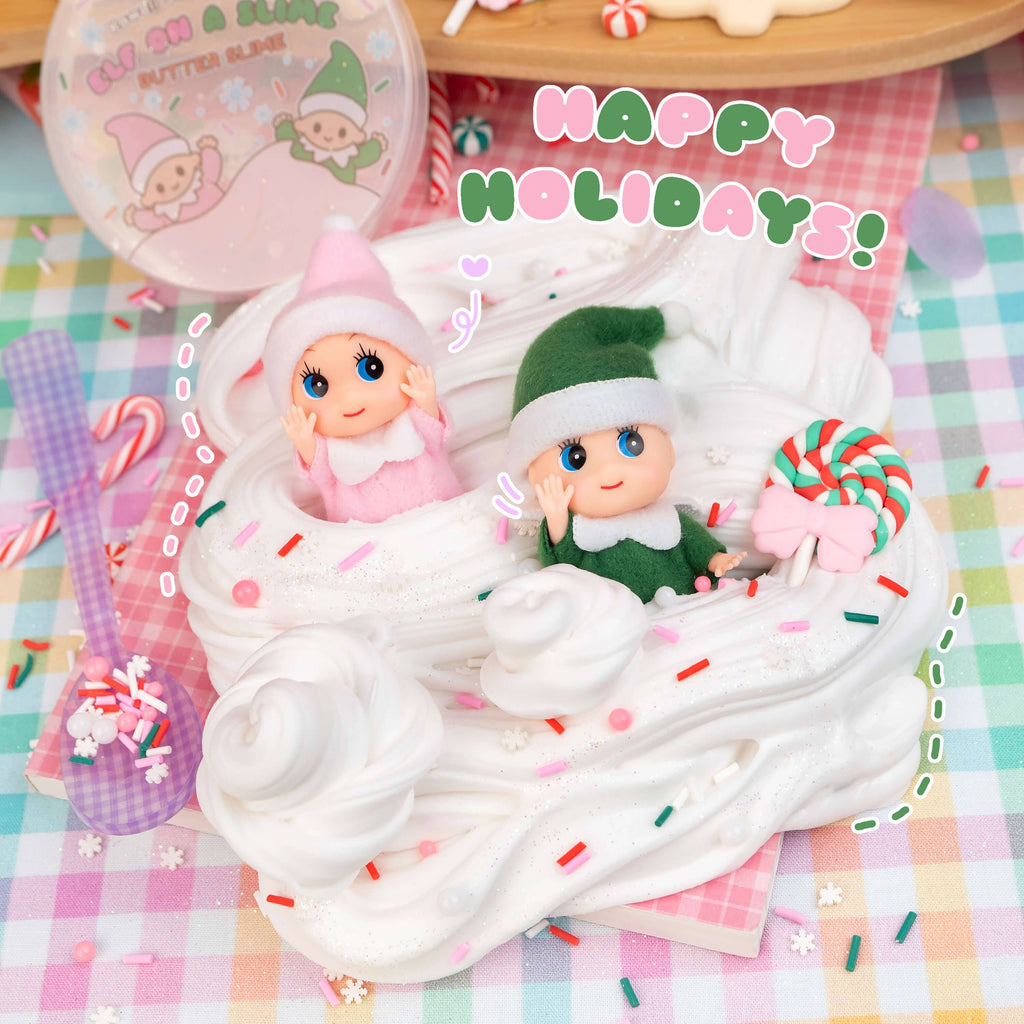 Kawaii Slime Company - Elf on a Slime Butter Signature Dome™ Slime