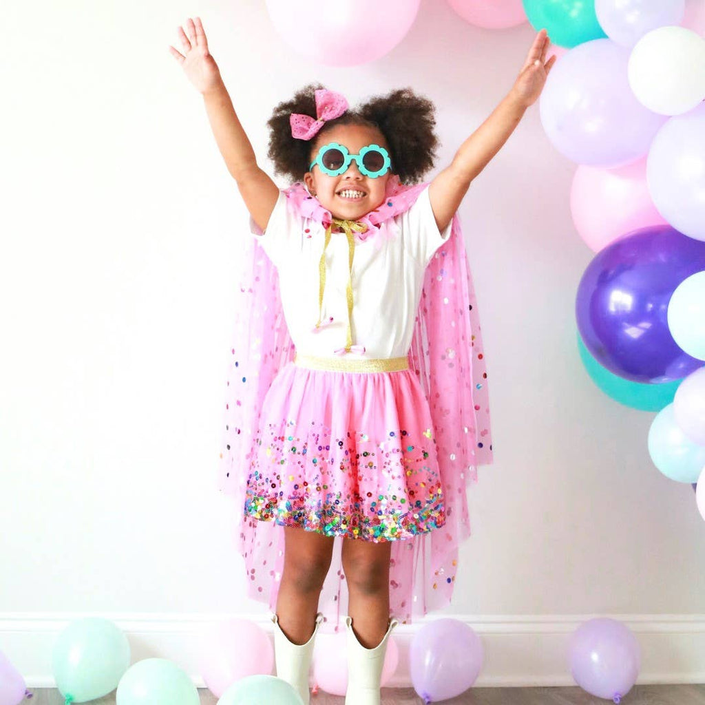 Sweet Wink - Raspberry Confetti Tutu