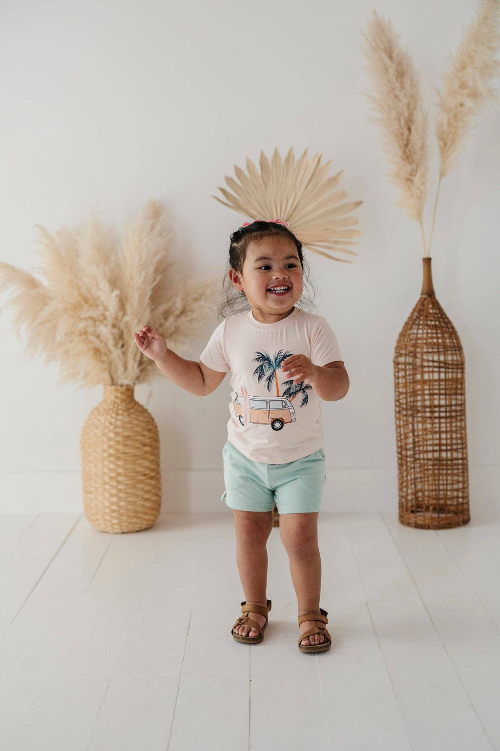 babysprouts clothing company - Girl's Shorts || Harbor Blue