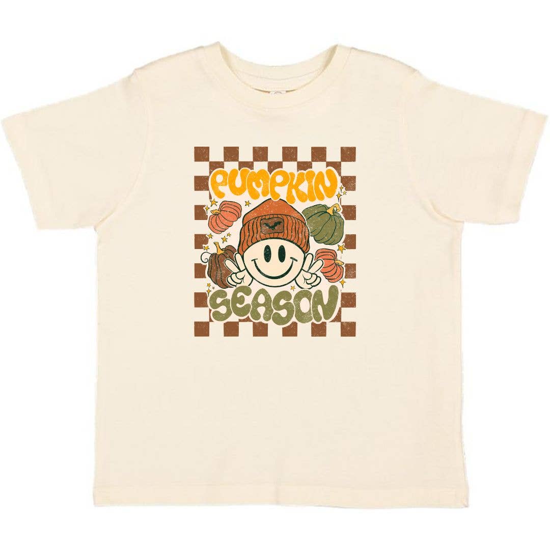 Sweet Wink - Pumpkin Season Short Sleeve T-Shirt - Kids Fall Tee: 12-18M