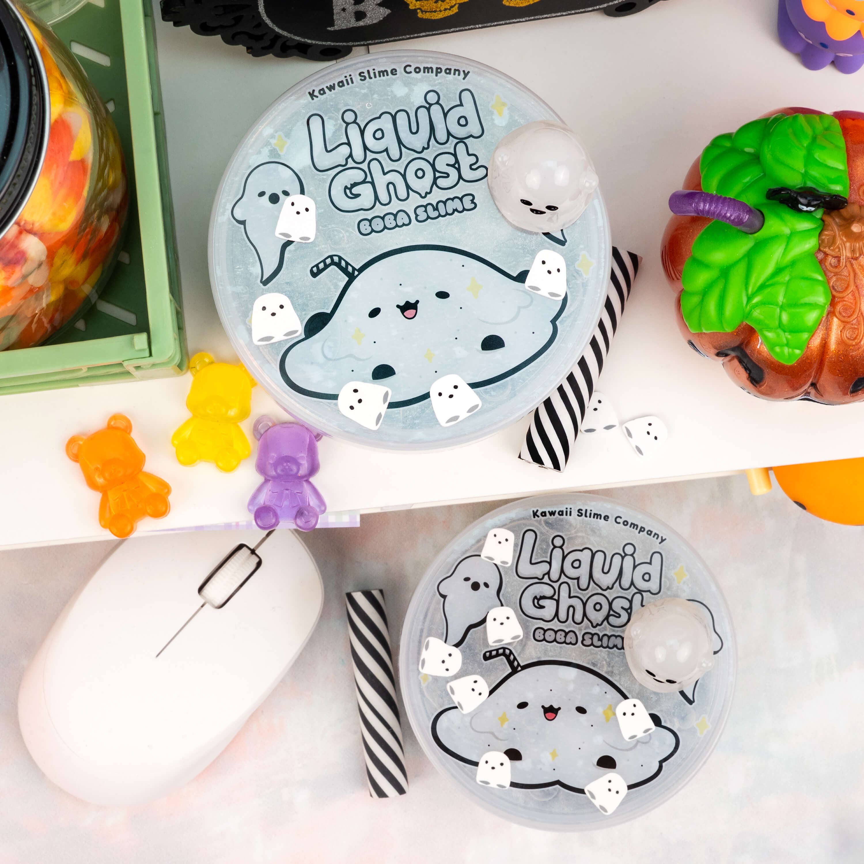 Kawaii Slime Company - Liquid Ghost Boba Slime