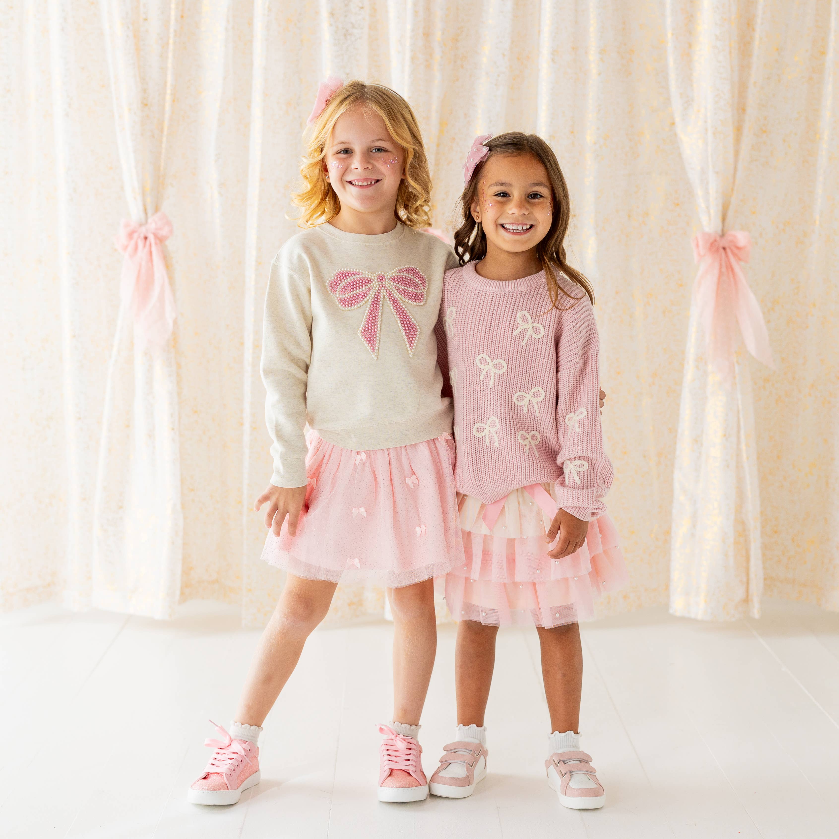 Sweet Wink - Blush Bows Tutu