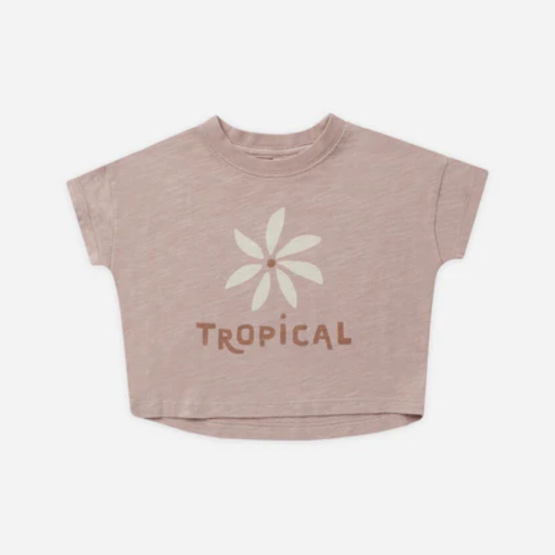 Rylee + Cru - Boxy Tee Tropical