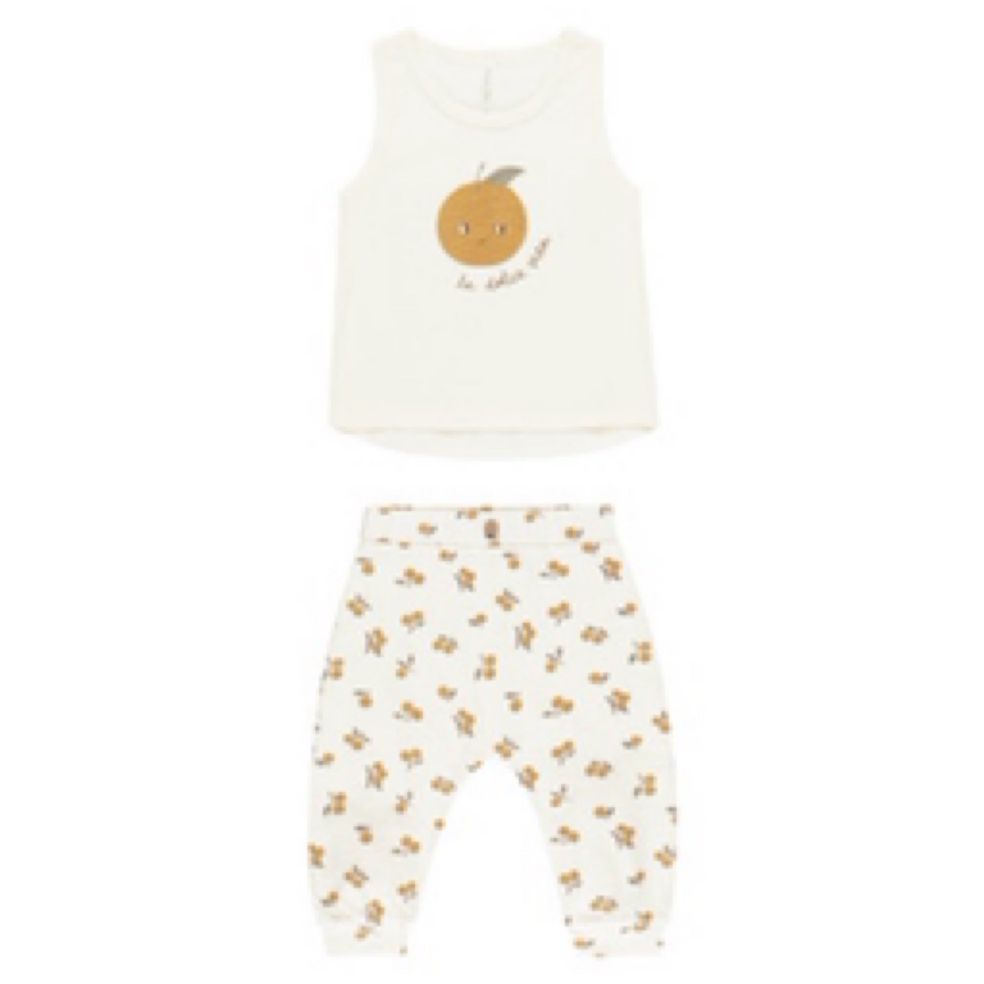 Rylee + Cru - Tank + Slouch Set || Oranges