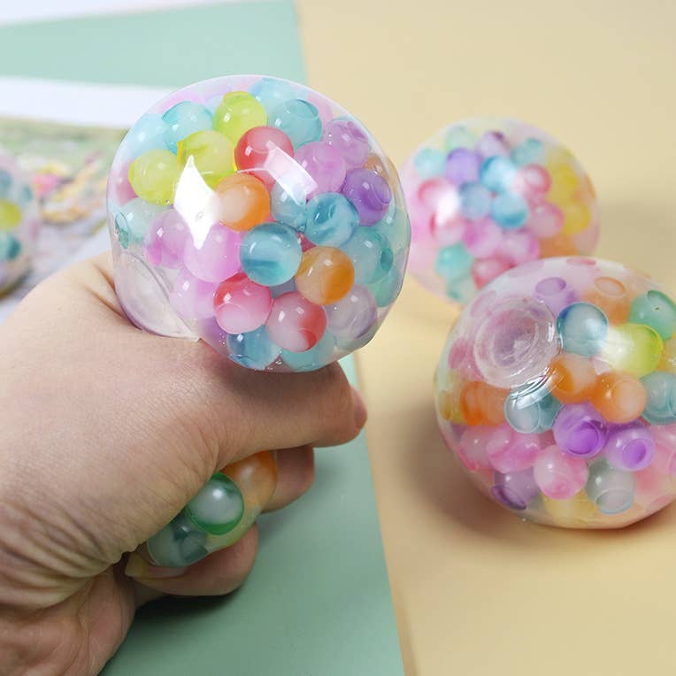 Sparkling Extras - Colorful Ball Squishy Squeeze Toy Fidget Toy