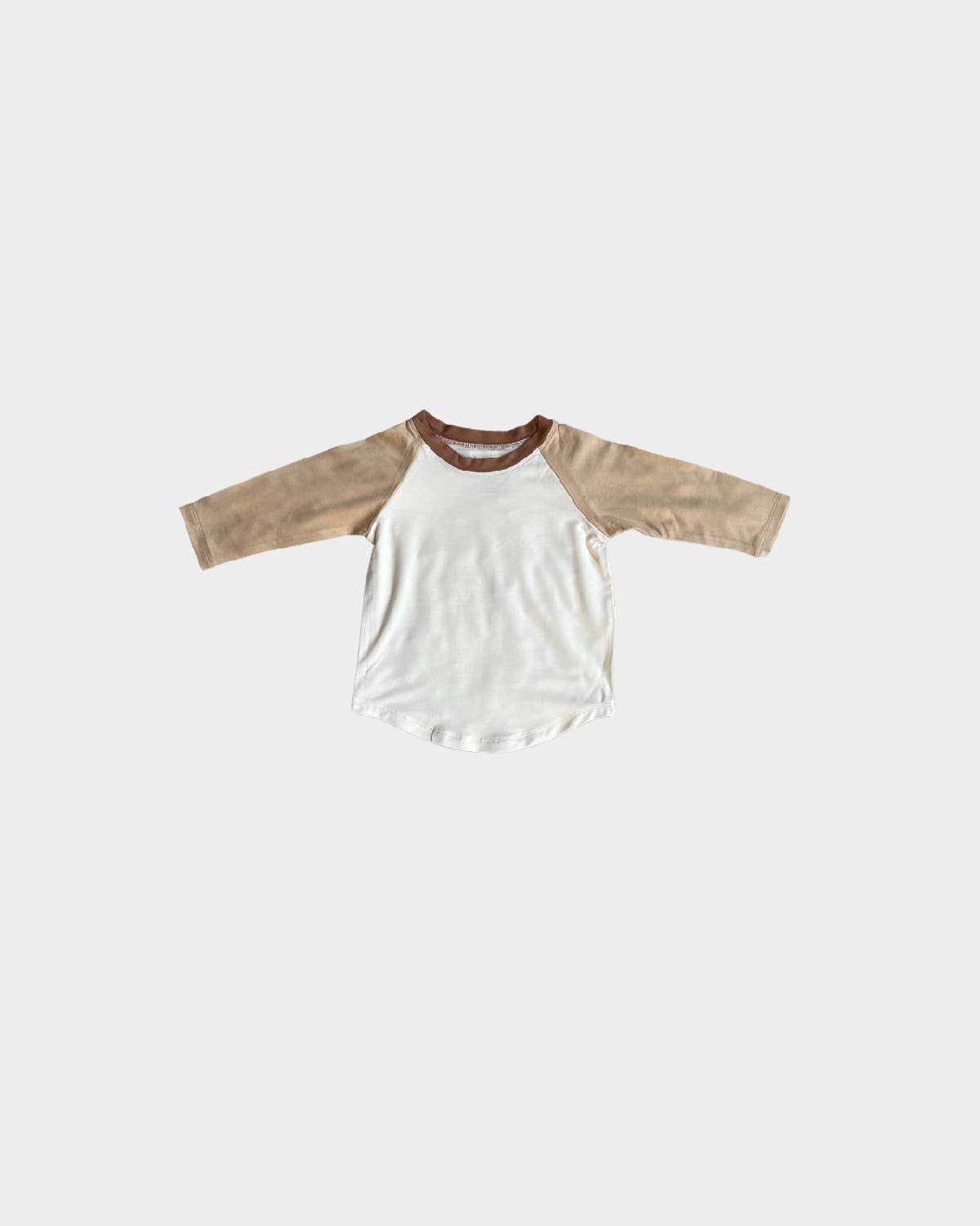 babysprouts clothing company - F23 D1: Longsleeve Baseball Tee in Cream