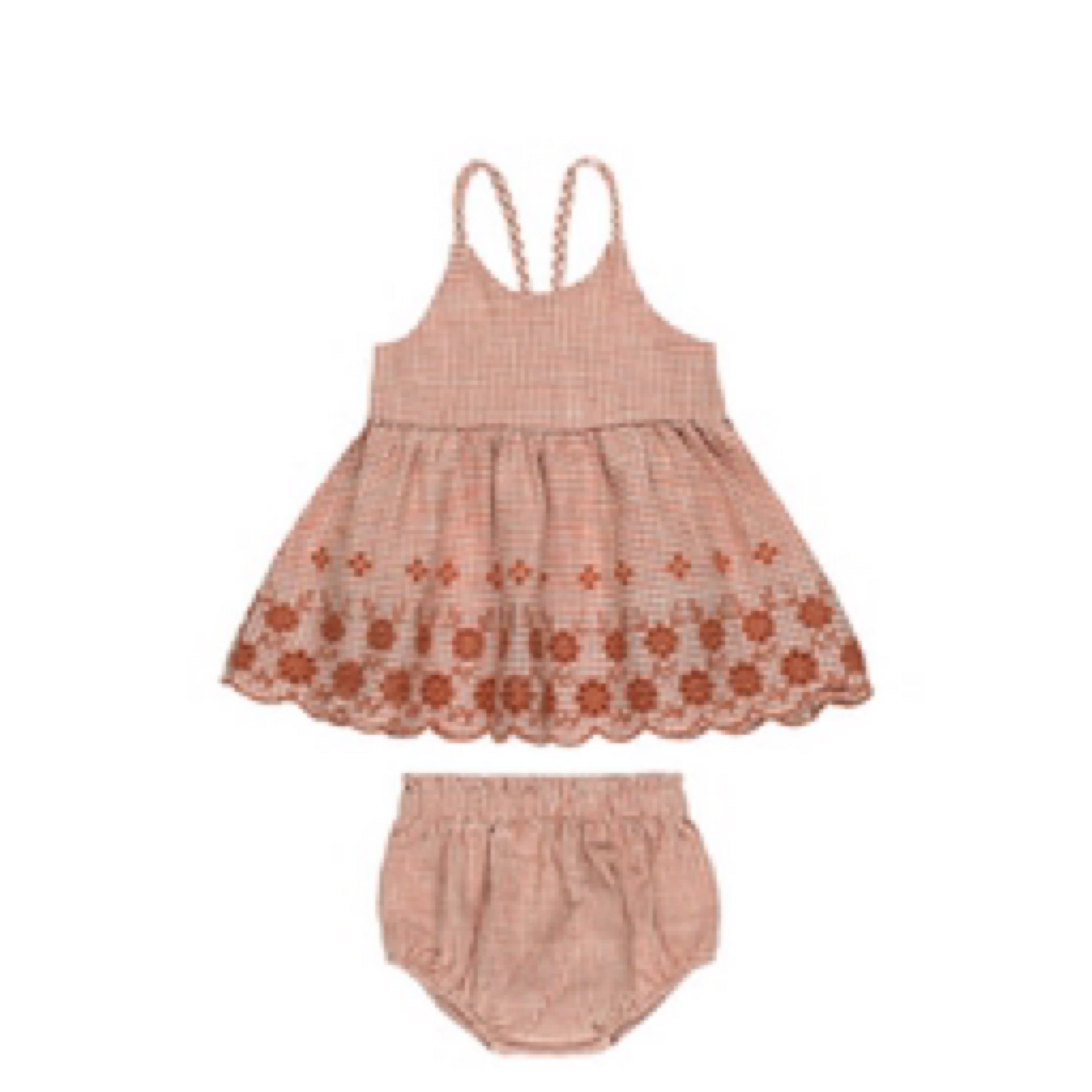 Rylee + Cru - Zenni Set || Poppy Gingham