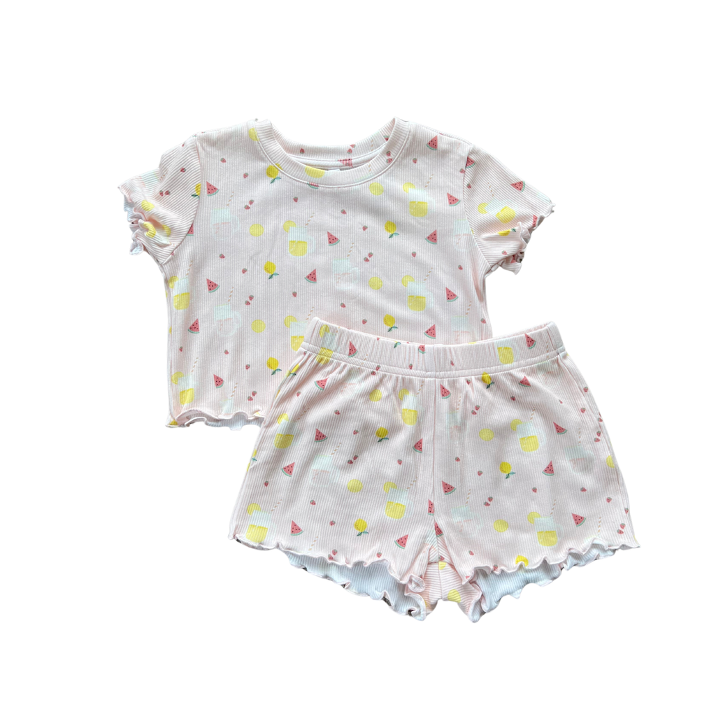 babysprouts clothing company - Girl's Two-Piece Set || Lemonade