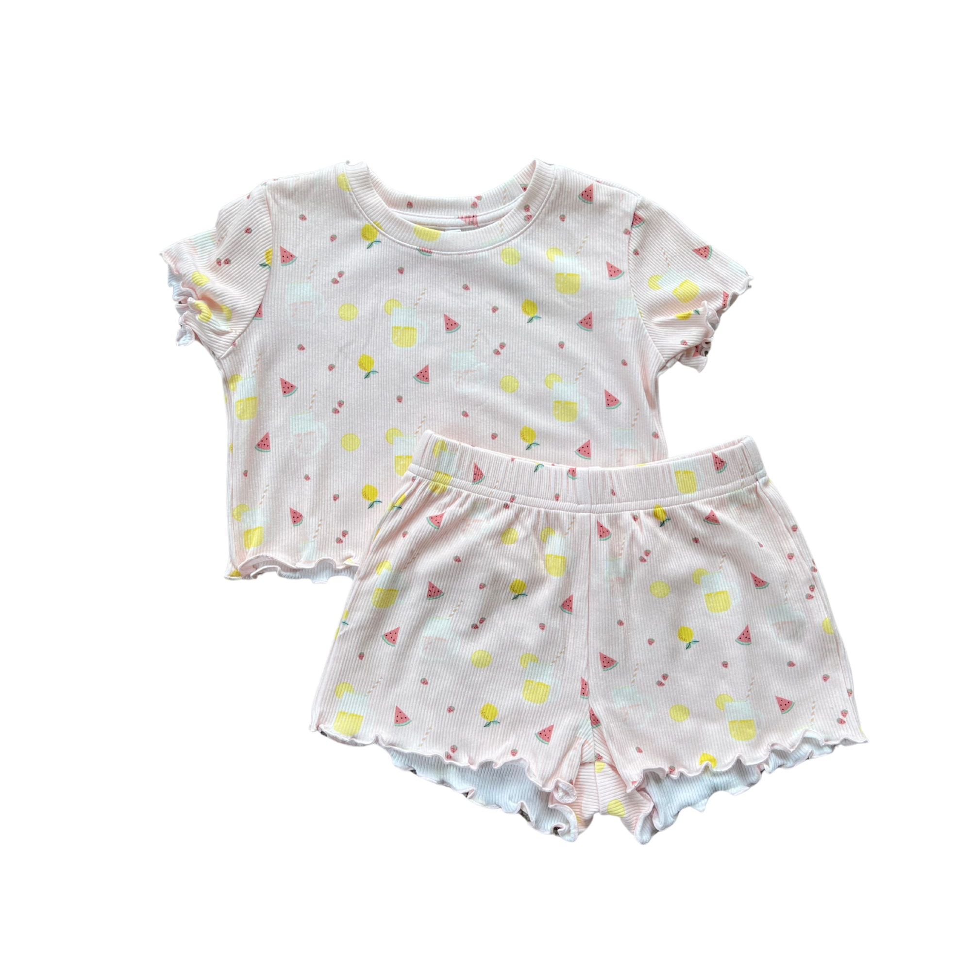 babysprouts clothing company - Girl's Two-Piece Set || Lemonade