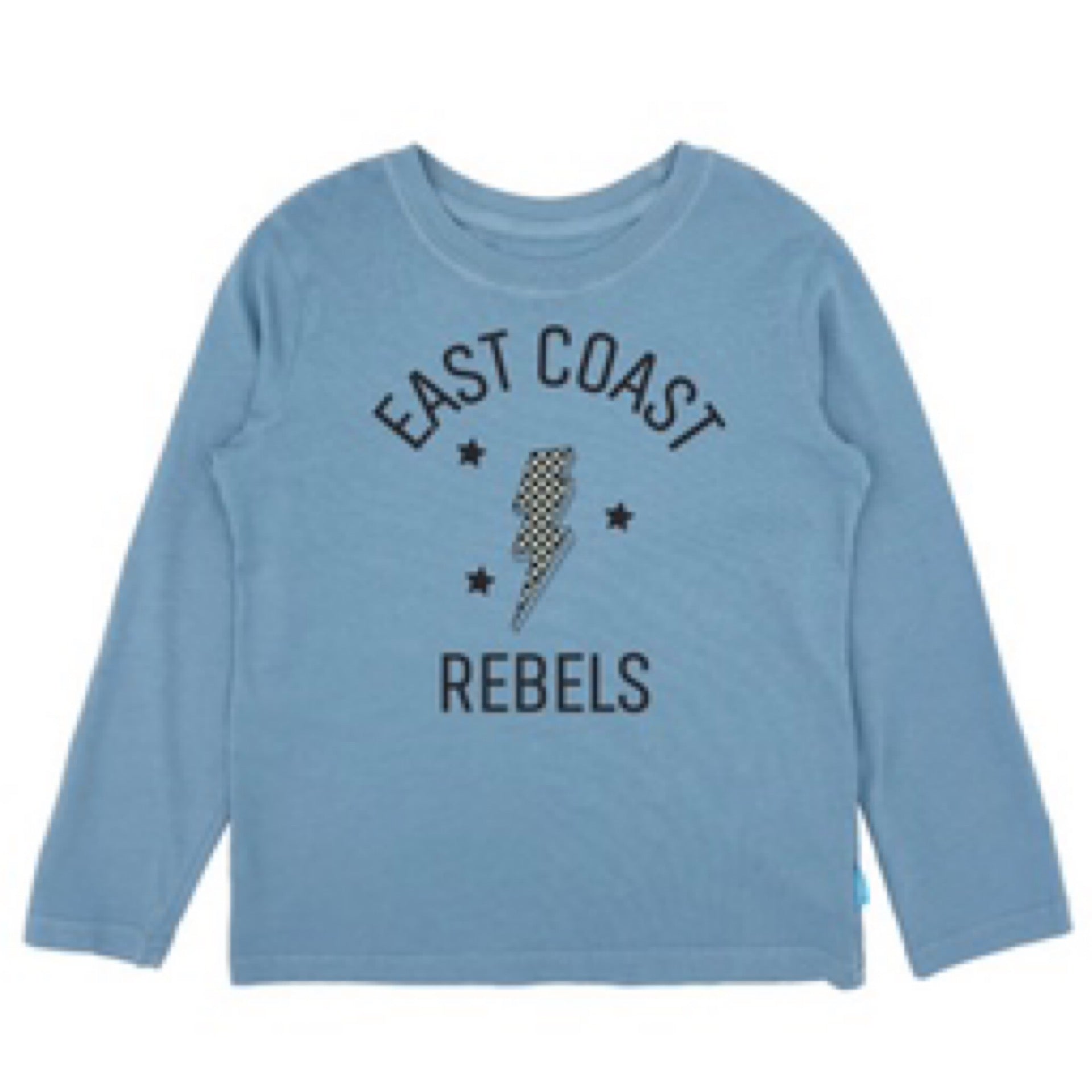 Feather 4 Arrow - East Coast L/S Tee || Washed Indigo