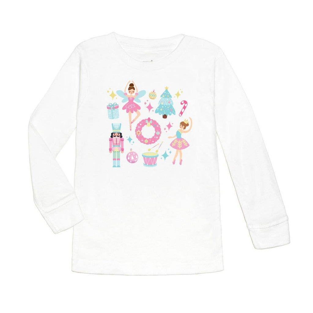 Sweet Wink - Nutcracker Doodle Christmas Long Sleeve Shirt