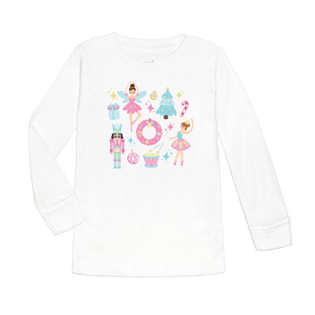 Sweet Wink - Nutcracker Doodle Christmas Long Sleeve Shirt
