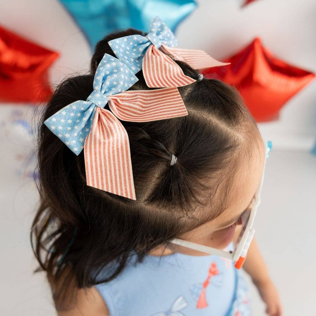 Sweet Wink - Patriotic Cutie Bow Clip