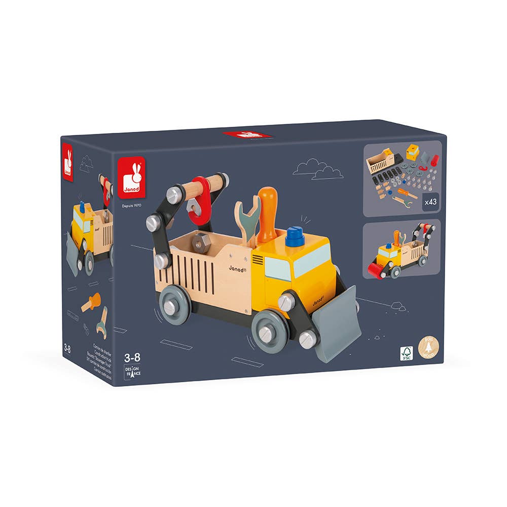 Janod - Brico' Kids || Construction Truck