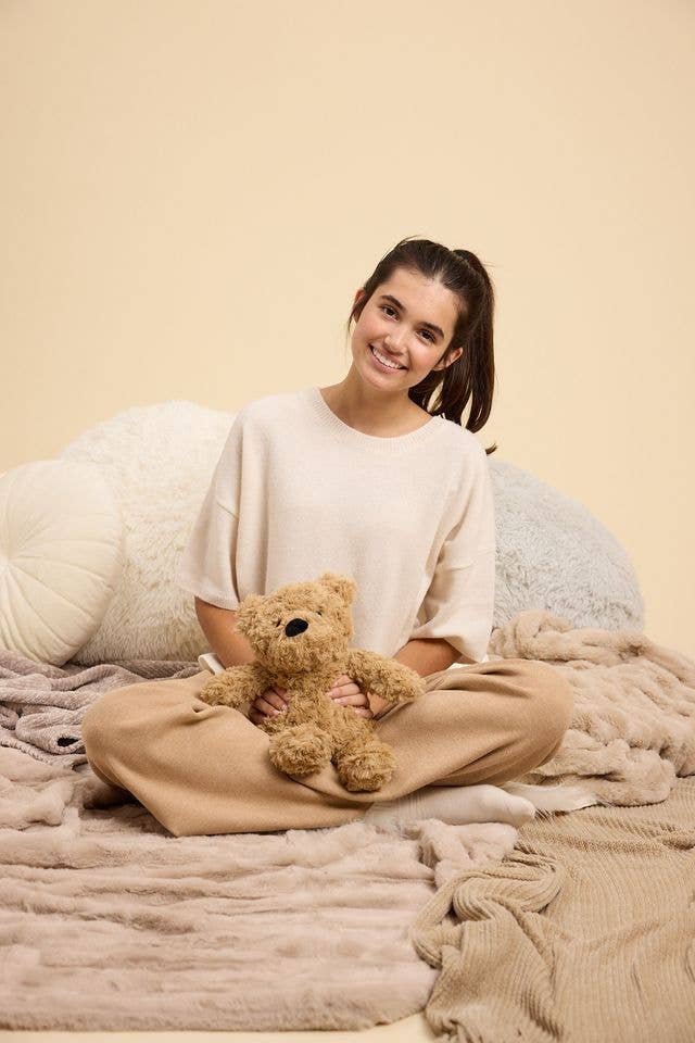 Warmies - Brown Curly Bear Warmies