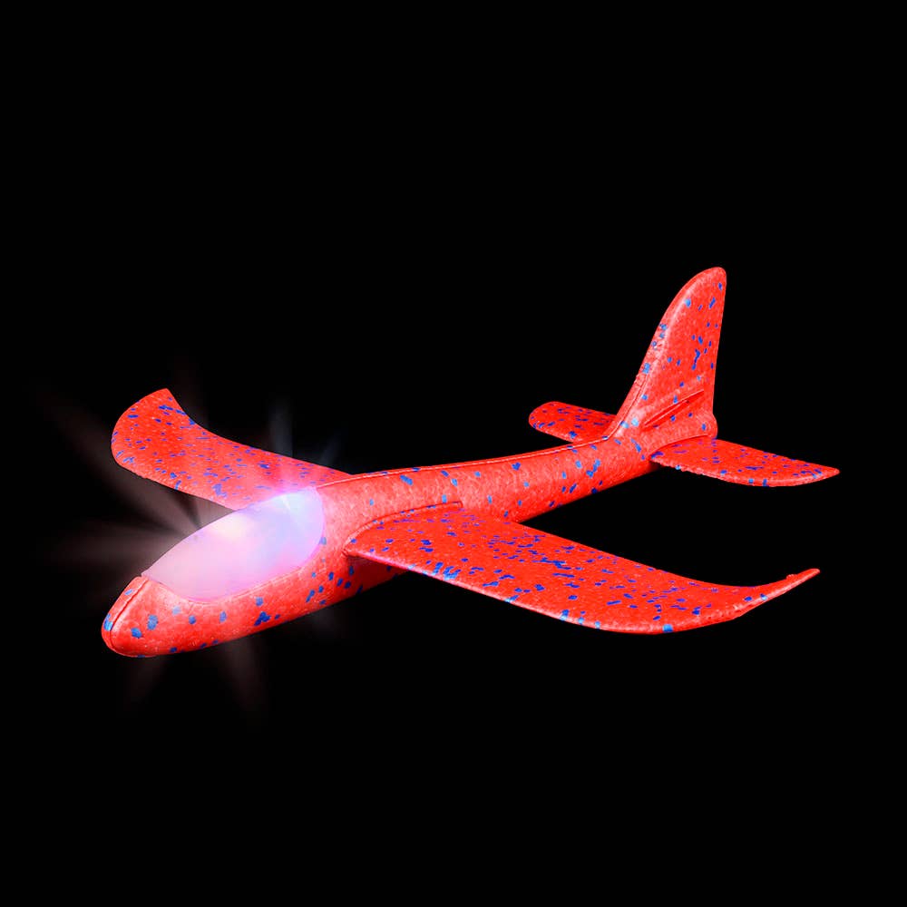 The Toy Network - LIGHT-UP FOAM GLIDER 18"