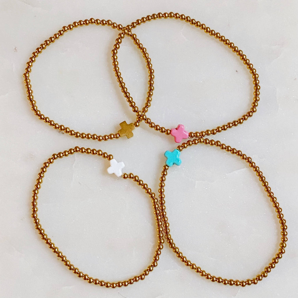Ellison+Young - So Very Blessed Cross Bracelet