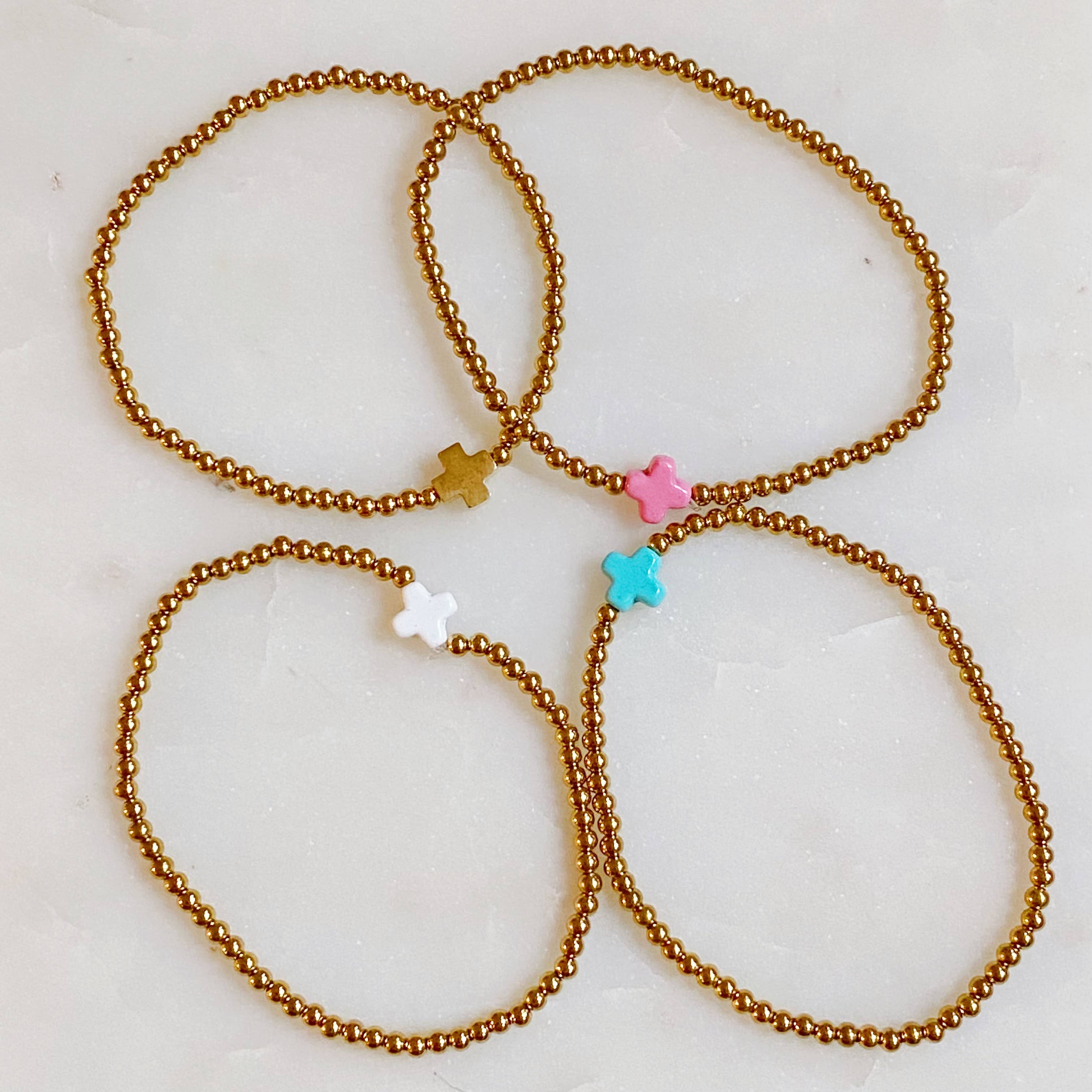Ellison+Young - So Very Blessed Cross Bracelet