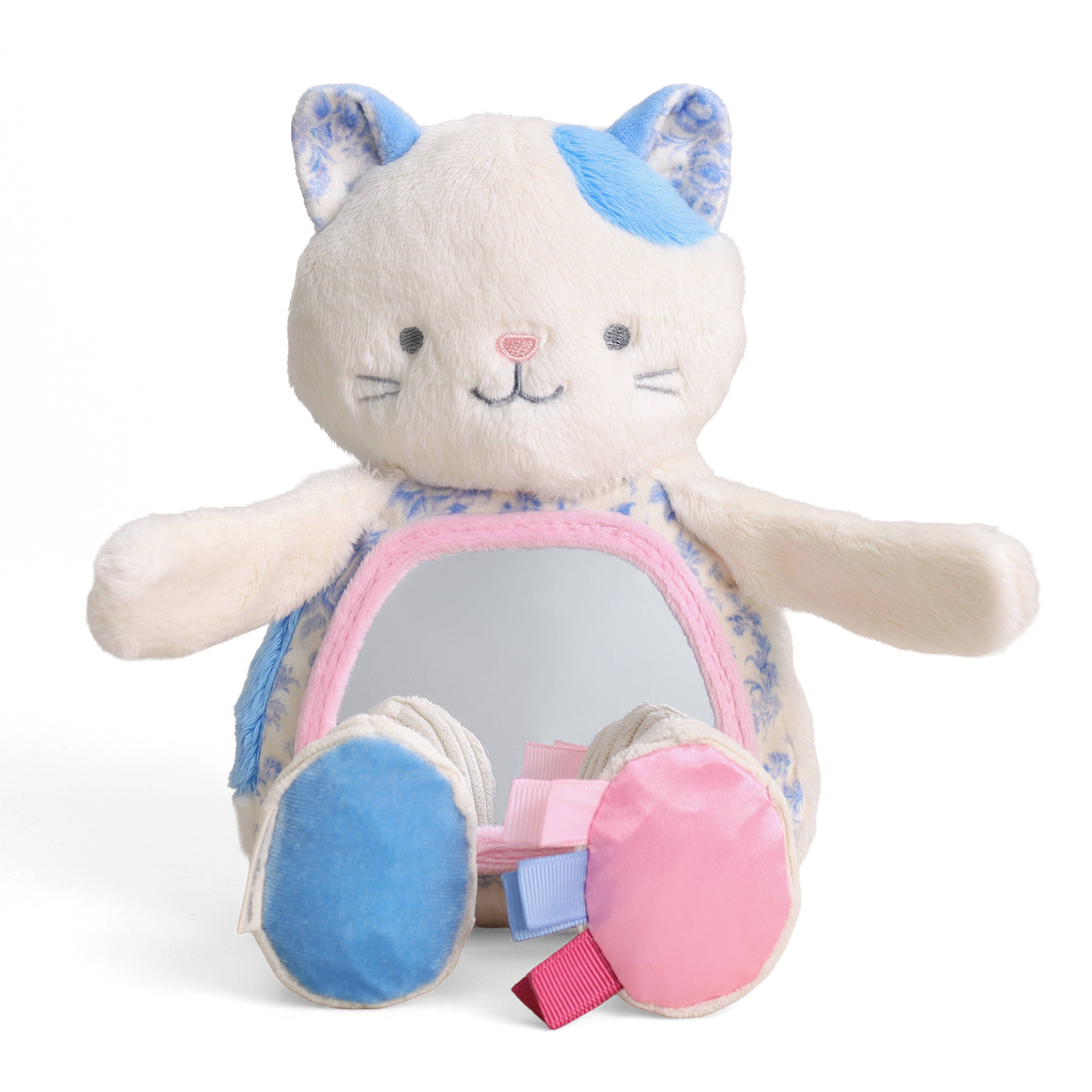 Itzy Ritzy - Itzy Bitzy Mirror™ Sensory Tummy Time Mirror || Kitty