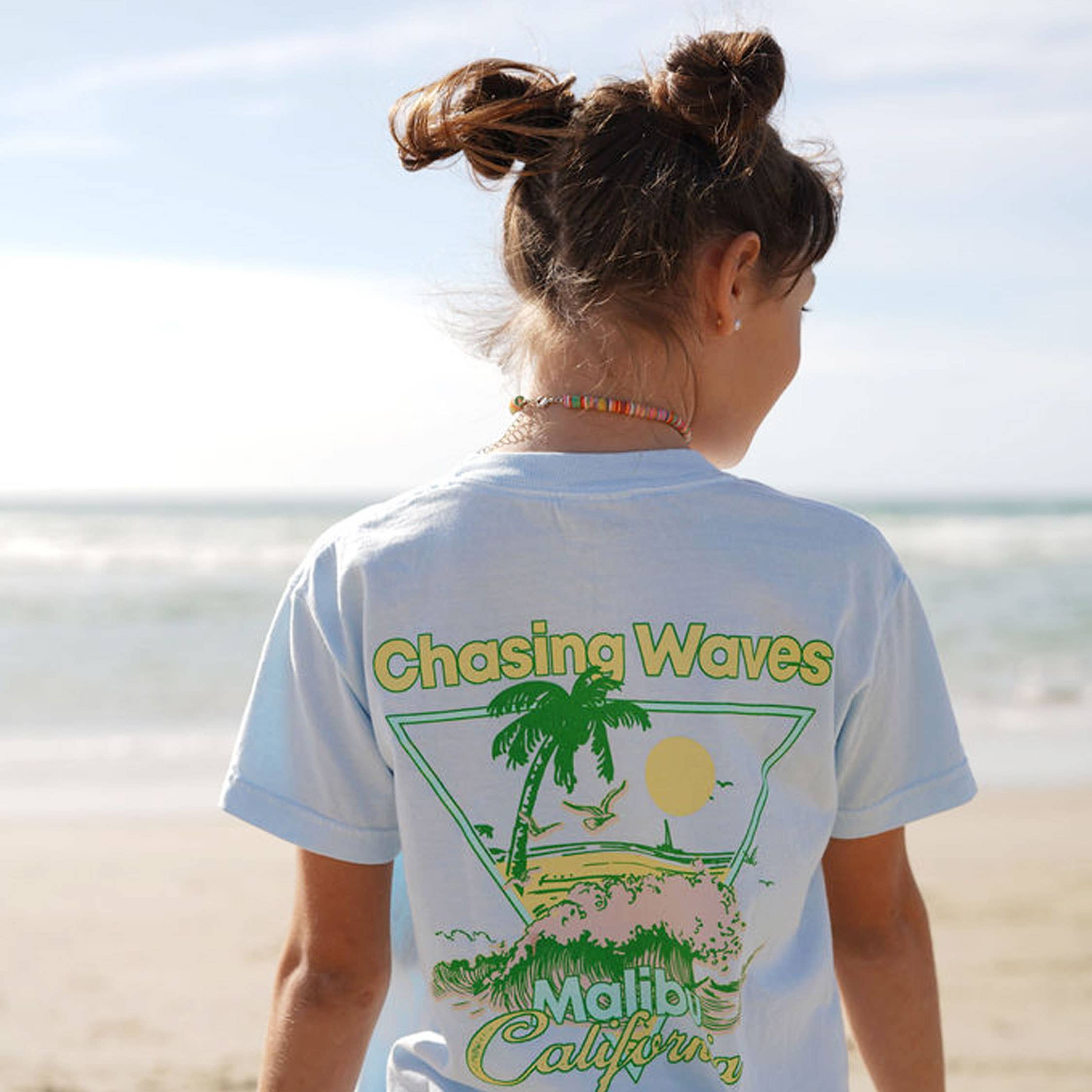 Port 213 || Kid's Chasing Waves T-shirt