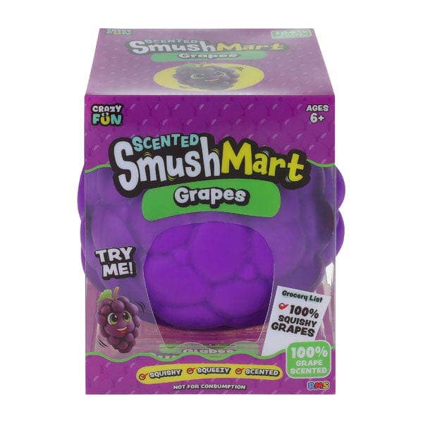 Showcase - RMS SmushMart Giant Scented Squishy Grape Fidget Toy (1pc)