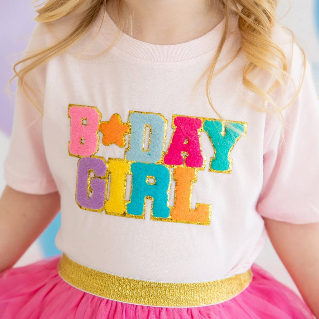 Sweet Wink - Birthday Girl Patch T-Shirt