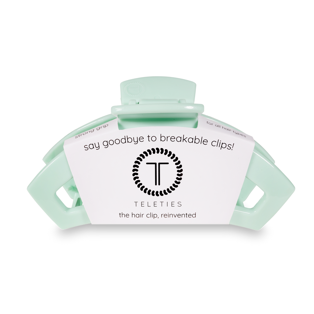TELETIES - Open Mint to Be Large Hair Clip