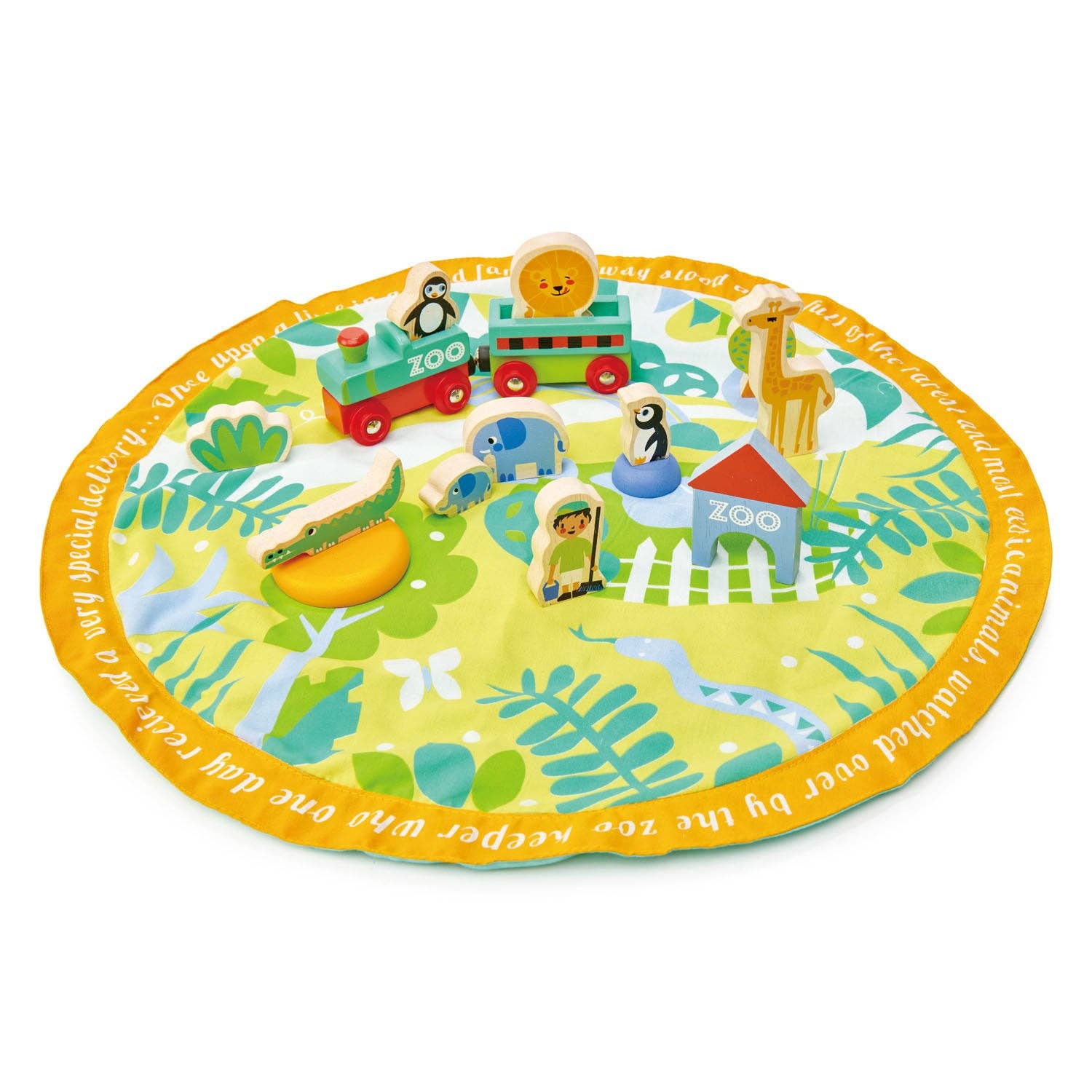Tender Leaf Toys - Safari Park Story Bag