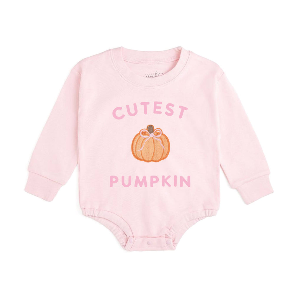 Sweet Wink - Cutest Pumpkin Patch Long Sleeve Romper