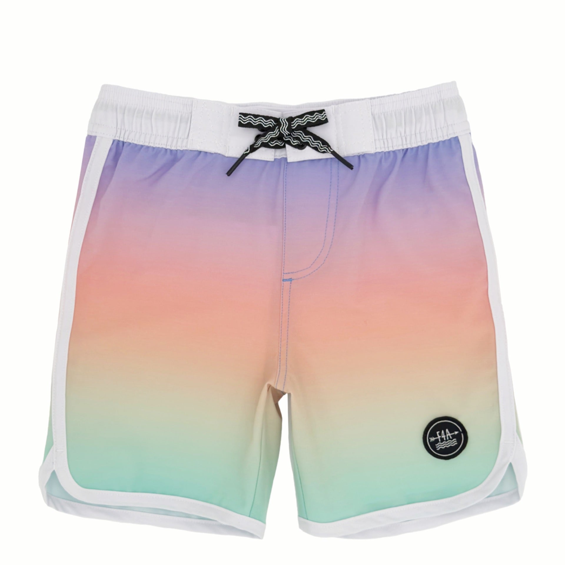 Feather 4 Arrow - Scallop Boardshort || Multi