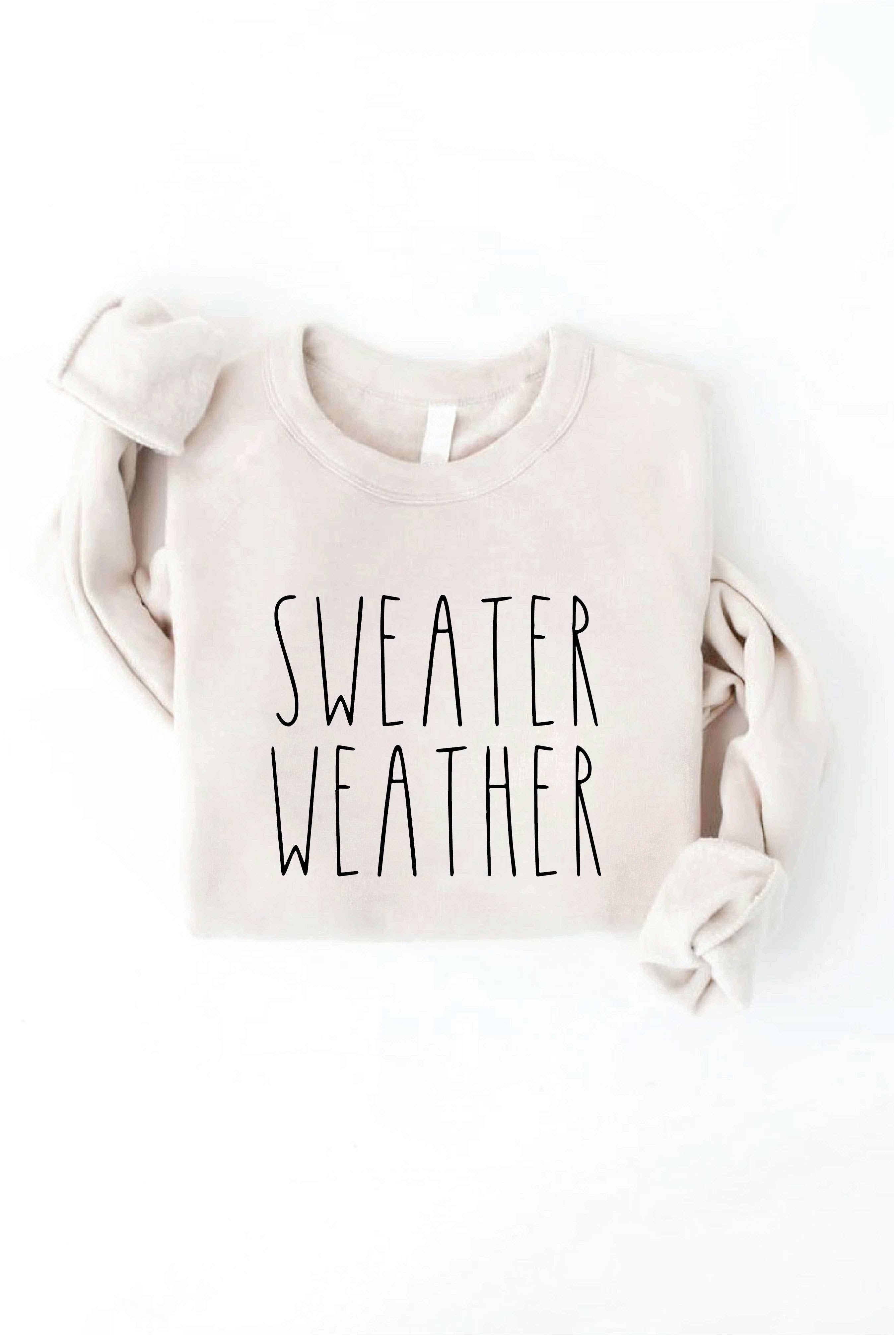 OAT COLLECTIVE - SWEATER WEATHER Graphic Sweatshirt
