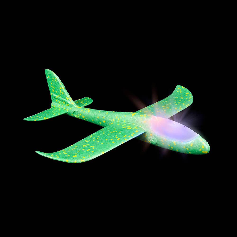 The Toy Network - LIGHT-UP FOAM GLIDER 18"